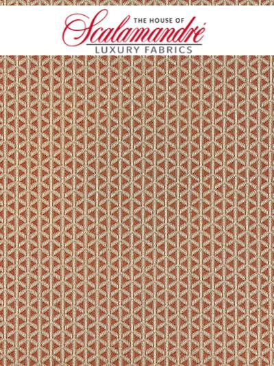CROSS CHANNEL - PIMENTO - FABRIC - NKCROS-004 at Designer Wallcoverings and Fabrics, Your online resource since 2007