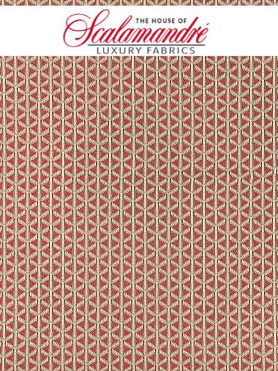 CROSS CHANNEL - ROUGE - FABRIC - NKCROS-005 at Designer Wallcoverings and Fabrics, Your online resource since 2007