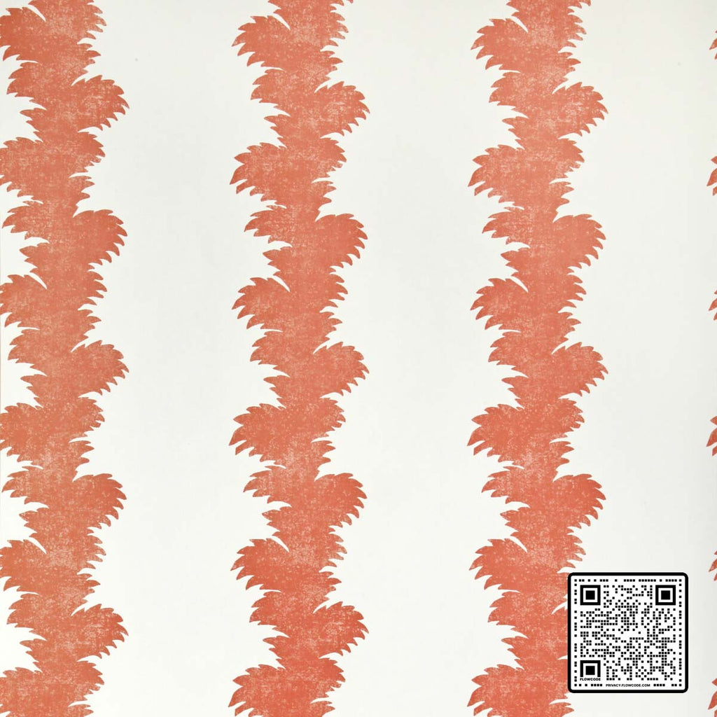  PALMYRA WP NON WOVEN ORANGE   WALLCOVERING available exclusively at Designer Wallcoverings