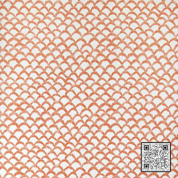  ROCHE WP NON WOVEN ORANGE ORANGE  WALLCOVERING available exclusively at Designer Wallcoverings