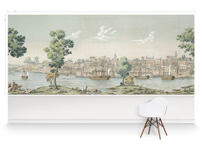 Churchill Panoramic by Et Cie Wall Panels - Designer Wallcoverings and Fabrics