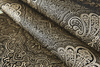 Madame Belle's Lace Flocked Velvet - Designer Wallcoverings and Fabrics