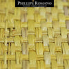 Heavy Madagascar Yacht Yellow by Phillipe Romano Naturals Raffia Wallpaper - Milano Madagascar Collection