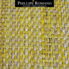 Heavy Madagascar Yacht Yellow by Phillipe Romano Naturals Raffia Wallpaper - Milano Madagascar Collection