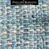 Heavy Madagascar Washed Blue Wave by Phillipe Romano Naturals Raffia Wallpaper - Milano Madagascar Collection