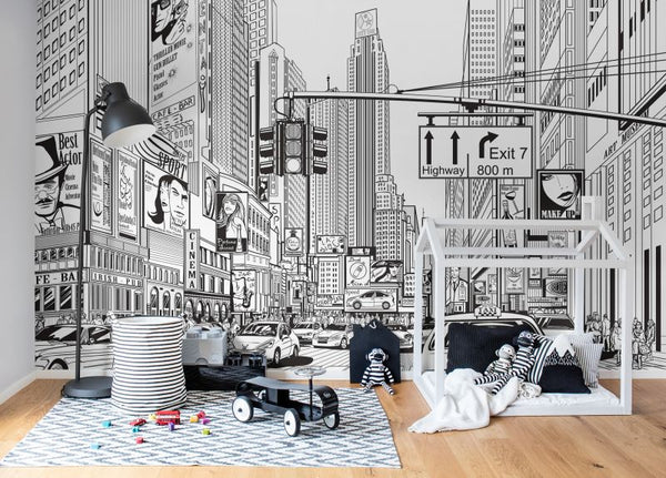 Cartoon City | Rebel Walls