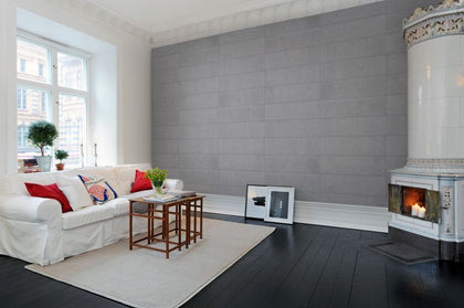 Rectangular Concrete Tiles | Rebel Walls