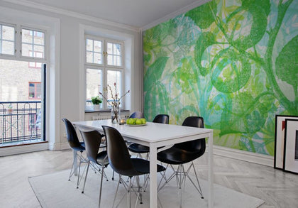 Jelly Belly Plants, green | Rebel Walls