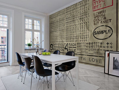 Rubber Stamp, wide | Rebel Walls