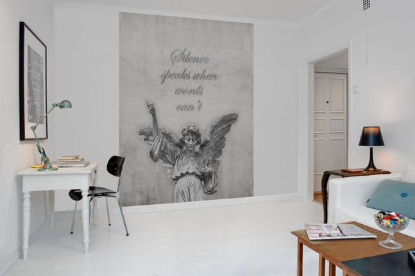 Angel, concrete | Rebel Walls
