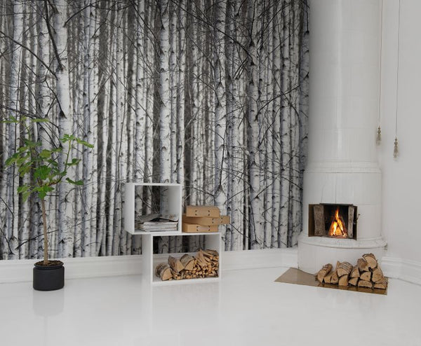 Birch Trunks | Rebel Walls
