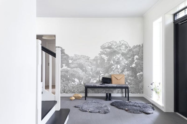 Bellewood Grey Toile | Rebel Walls