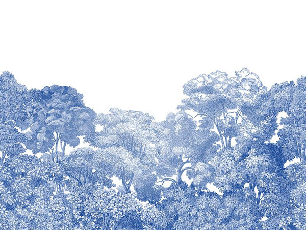 Bellewood Porcelain Toile | Rebel Walls