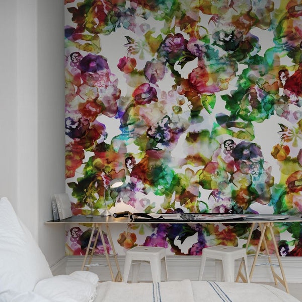Lily Pond, Rainbow | Rebel Walls