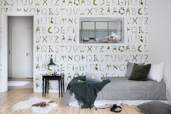 Floral Alphabet | Rebel Walls