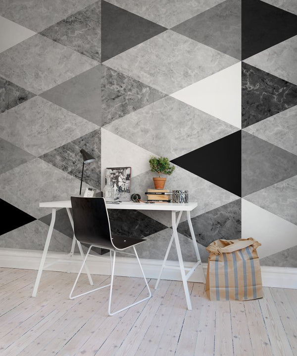 Geometric Marble | Rebel Walls