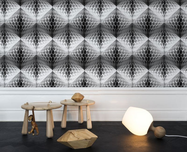 Pom Pom, black | Rebel Walls