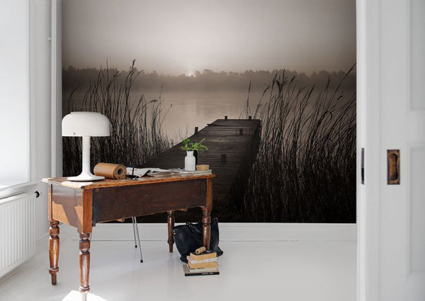 Misty Lake | Rebel Walls