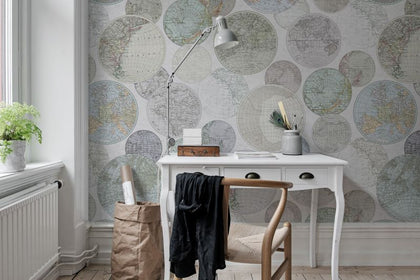 Globes Gathering, Dew | Rebel Walls