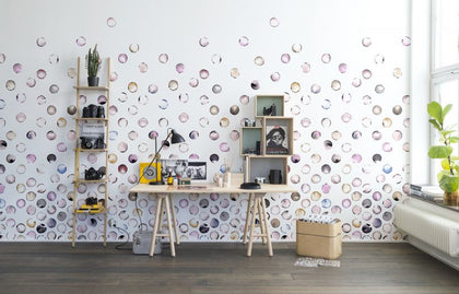 Lenses, Peach | Rebel Walls