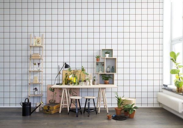 Climbing Clorofyl, White | Rebel Walls