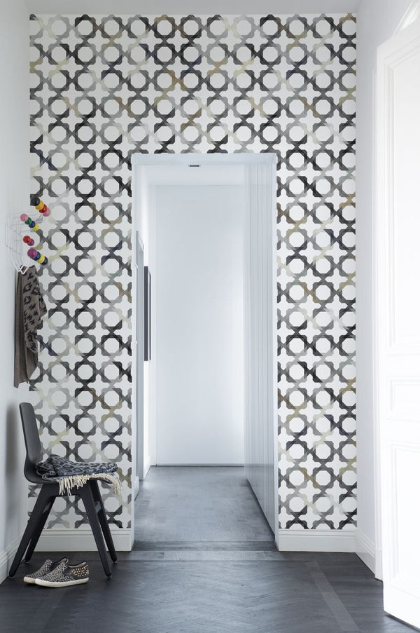 Patchwork Play, Grey | Rebel Walls