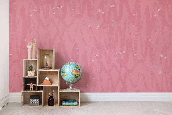 Pulse of Passion, Pink | Rebel Walls