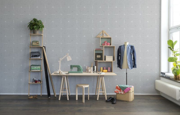 Perfect Fit, Soft Grey | Rebel Walls