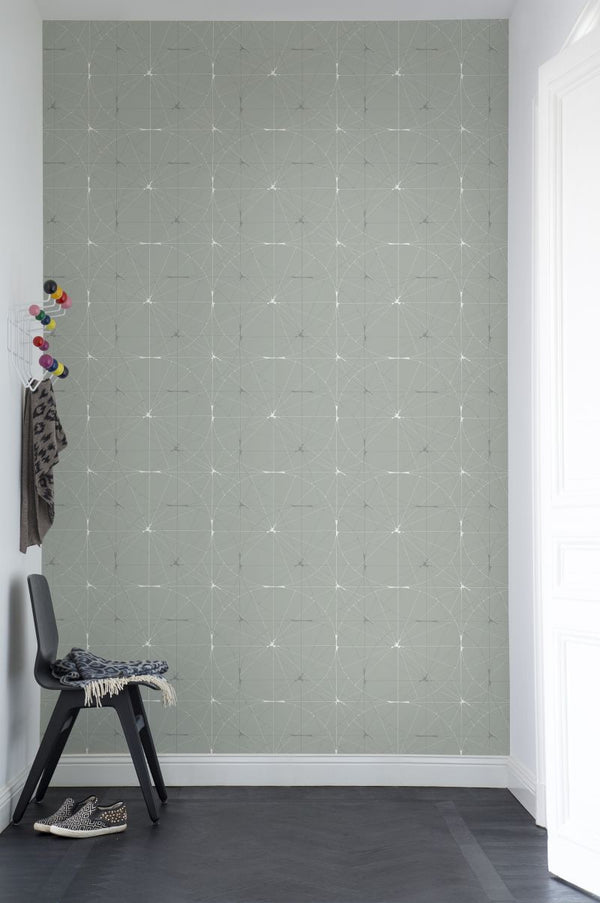 Perfect Fit, Mint green | Rebel Walls