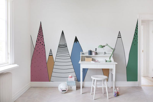 Mountain Ridge, Color | Rebel Walls