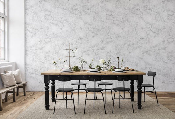 Noble Marble, White | Rebel Walls