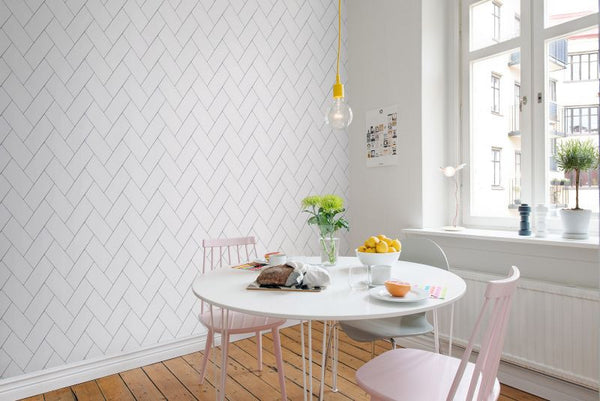Fishbone Tiles | Rebel Walls
