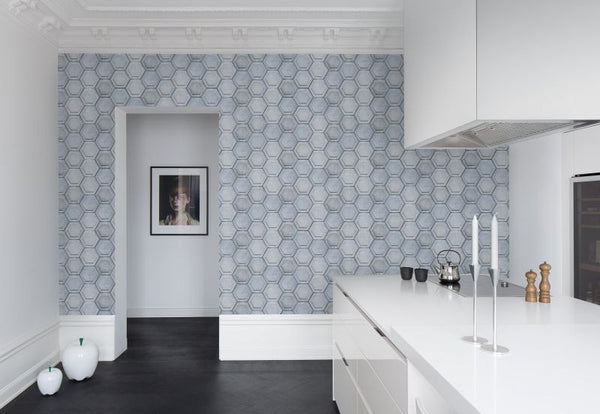 Concrete Hexagon | Rebel Walls