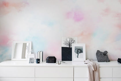Coral Clouds | Rebel Walls