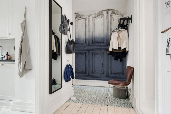 Parisian Panels, Dip Dye Blue | Rebel Walls