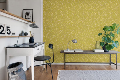 Rebel Dot, Papaya | Rebel Walls