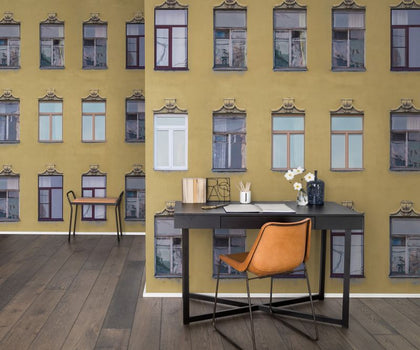 Window Row, Saffron Street | Rebel Walls
