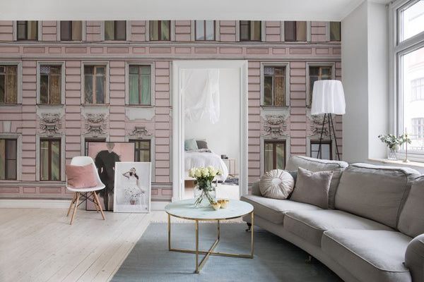 Pink Facade | Rebel Walls