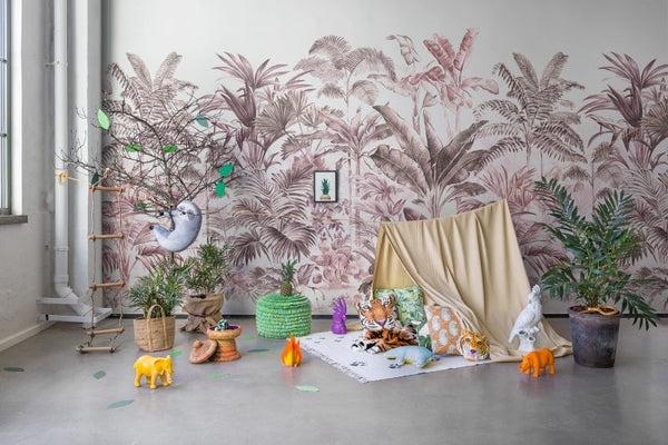 Pride Palms, Plum | Rebel Walls