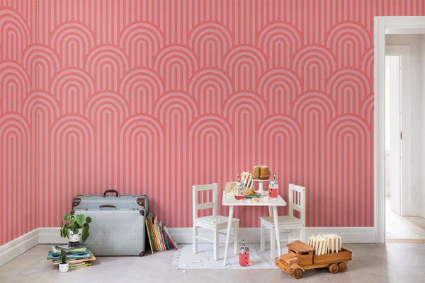 Happy Hills, Bubble Gum | Rebel Walls