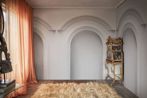 Forest Vaults, White | Rebel Walls