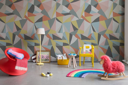 Retro Geometry | Rebel Walls