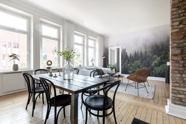 Misty Fir Forest 400cm x 280cm | Rebel Walls