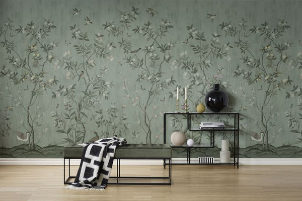 Chinoiserie Chic, Jade 400cm x 280cm | Rebel Walls
