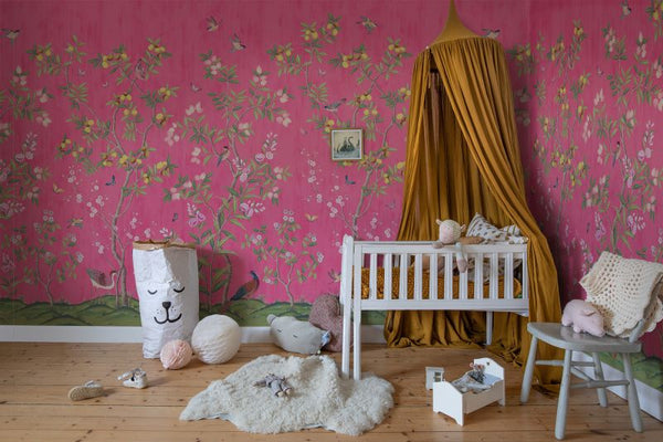 Chinoiserie Chic, Fuchsia | Rebel Walls