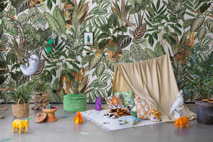 Mischievous Tigers | Rebel Walls