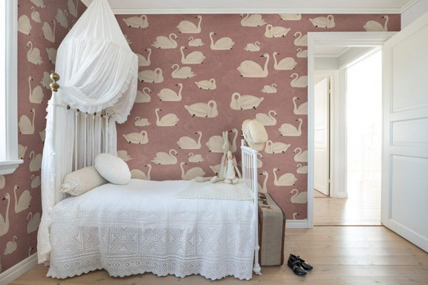 Cygne, Rose | Rebel Walls