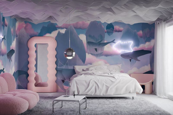Floating Diamonds | Rebel Walls