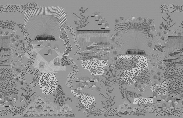 Ayers Rock, Graphite | Rebel Walls
