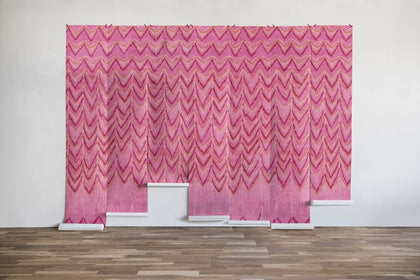 Fringed Follies, Hot Pink | Rebel Walls
